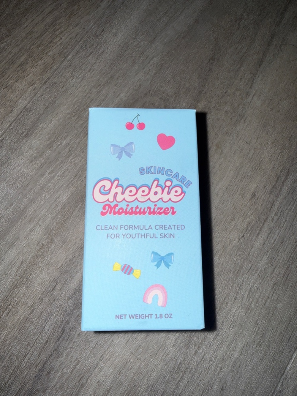 Cheebie Moisturizer Skincare - Light Blue Cute Packaging